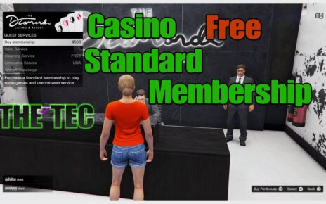 GTA 5 Online Casino Standard  Membership for FREE