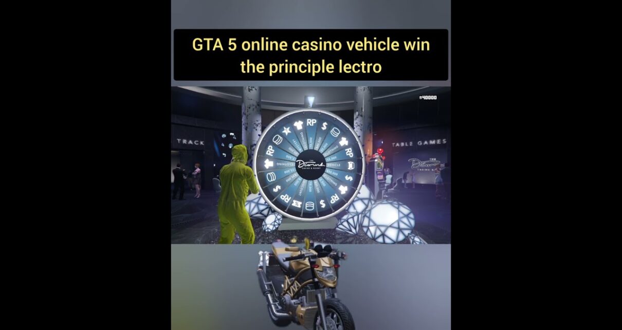 GTA 5 online casino vehicle win the regulation lectro