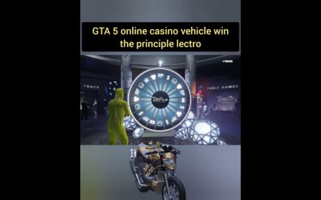 GTA 5 online casino vehicle win the regulation lectro