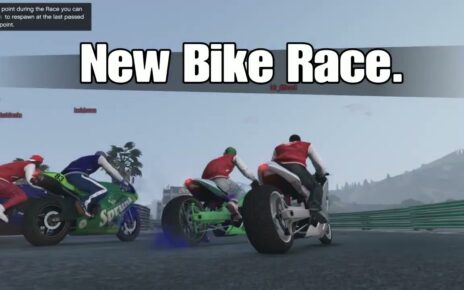 GTA 5 online:Casino Bike Race.