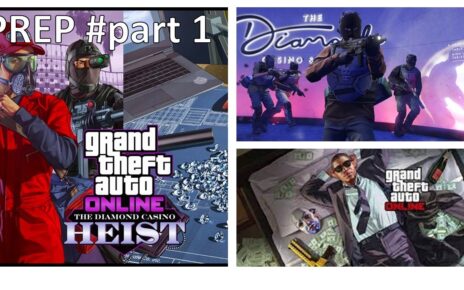 GTA ONLINE –  Casino Heist Prep Part1