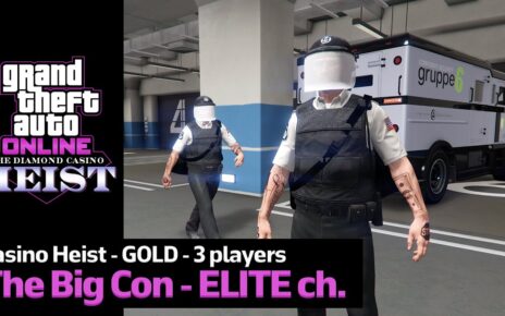 GTA Online Casino Heist: GOLD – .585.000 – The Big Cone (3 Players + Elite Challenge)