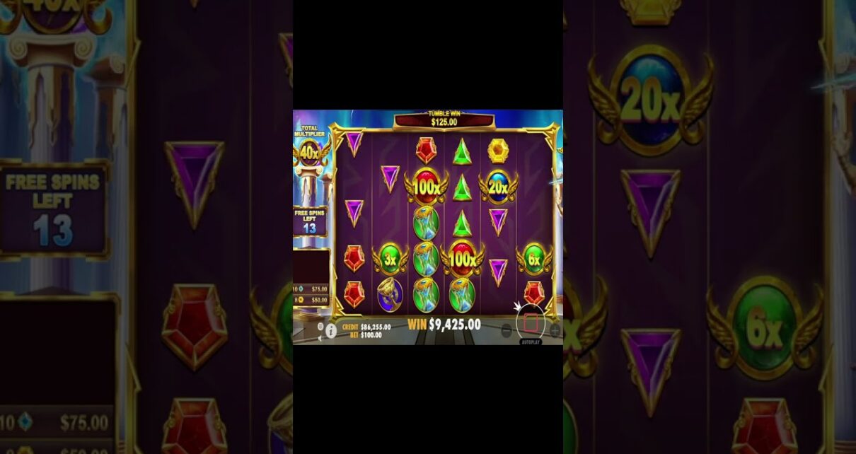 Gates of Olympus – Huge WIn x1050 Multiplier Big Wins Casino Slot Online Game