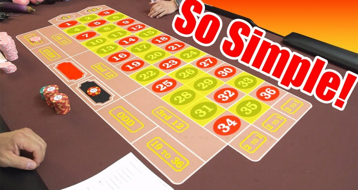 Go from  to 0 in 4 Spin (Roulette Strategy) || Martingale or Die