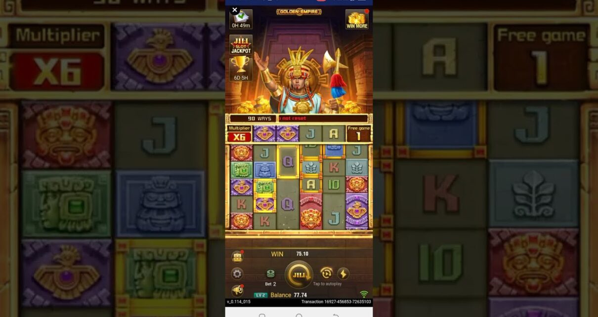 Golden Empire (online casino) bet 2pesos only