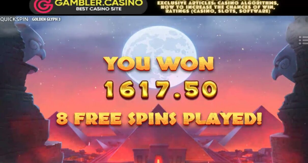 Golden Glyph 3 – online casino slot from Quickspin ? Max Win X10,000 ⚠️ Verdict 7 out of 10