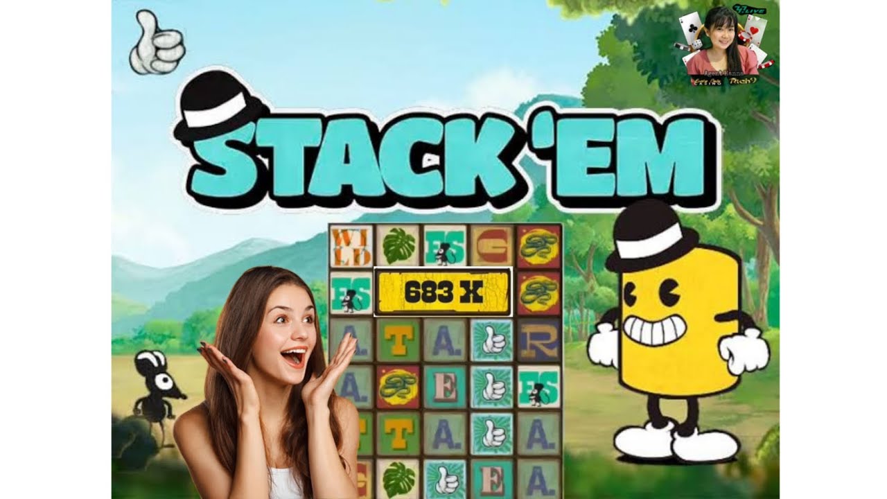 Hacksaw Gaming | Magandang laro sa casino, 10 pesos ko ginawa mong 16,756!?? Grabe ka Stack'Em.???