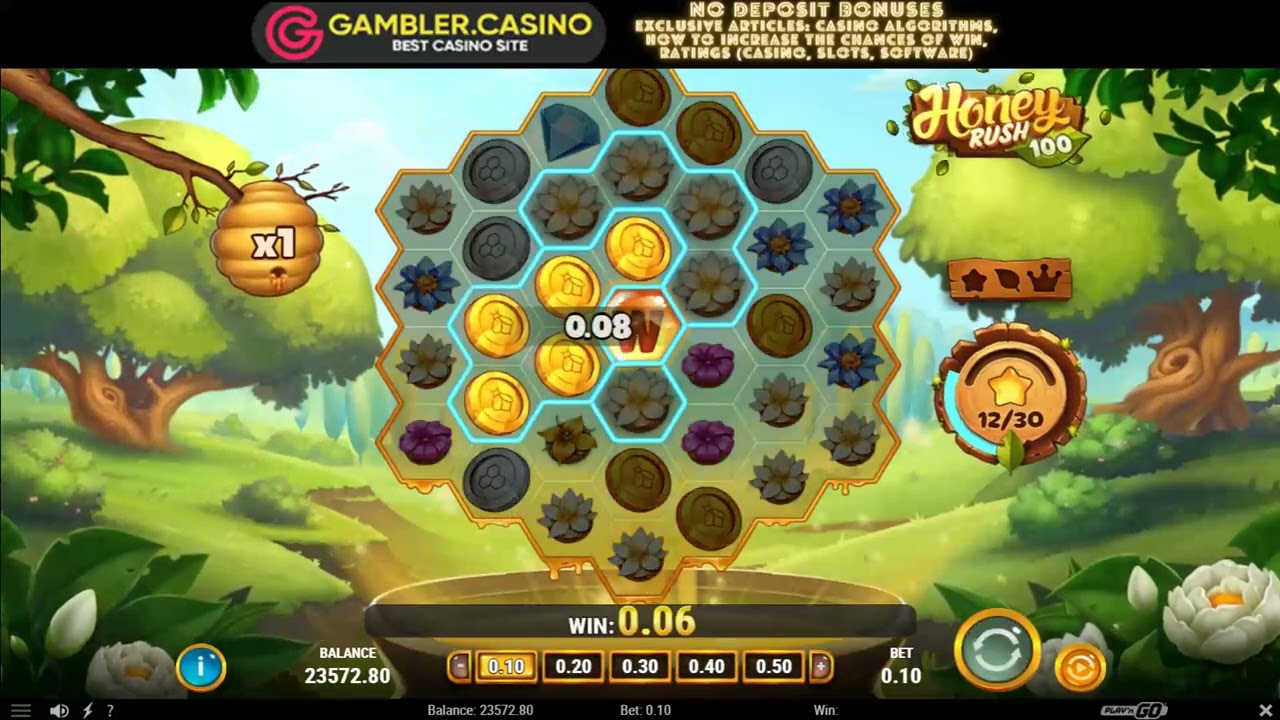 Honey Rush 100 - online casino slot from PLAY'N GO ? Max Win X50000 ⚠️ Verdict 6 out of 10