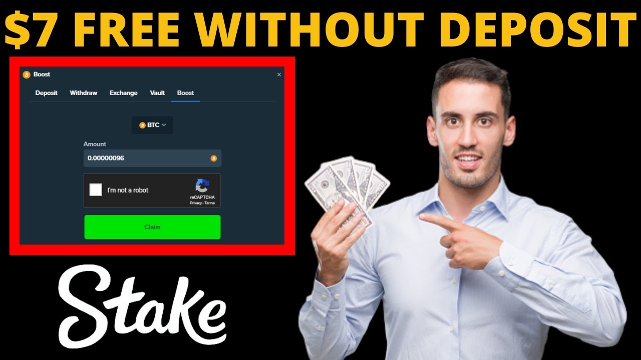 How To Receive $7 Free Without Deposit On Stake Casino (Online Casino Free Bonus)