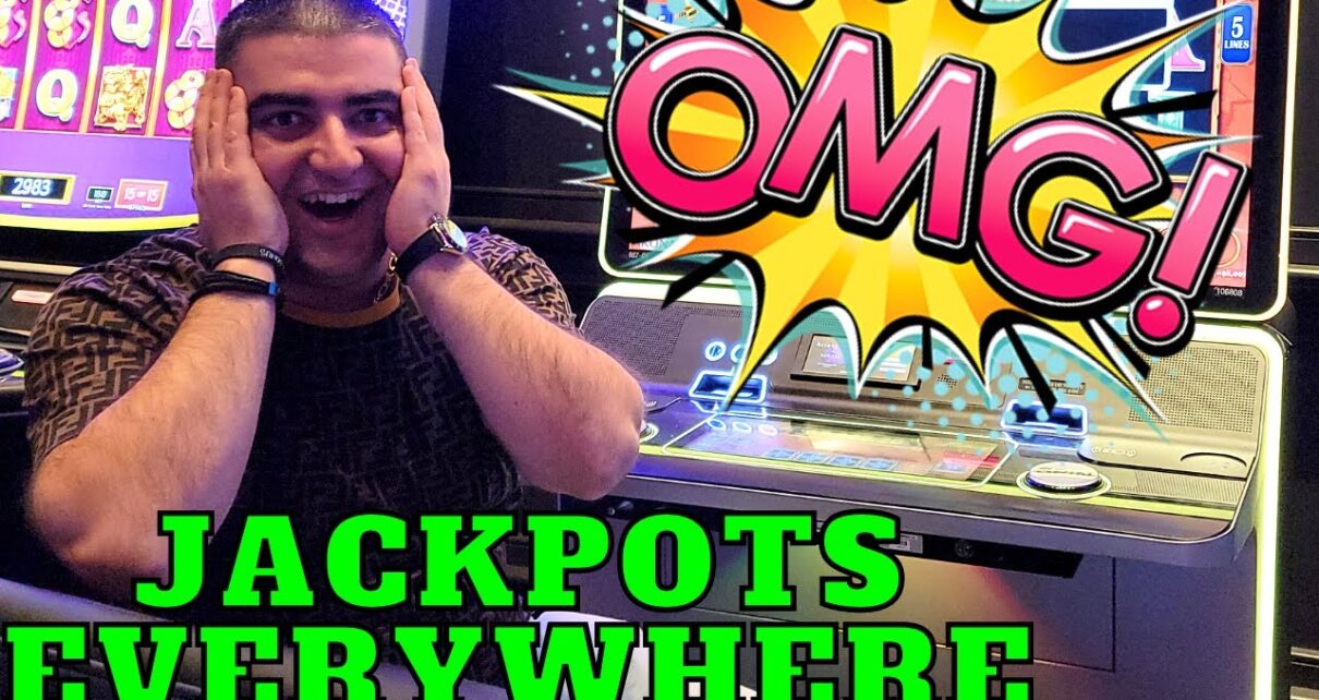 I Kept WINNING JACKPOTS On Every Slot Machines At Casino