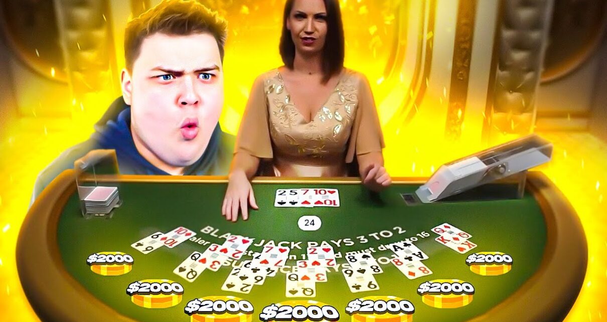 I PLAYED 7 HIGHROLLER BLACKJACK HANDS AT i time!! (PRIVATE TABLE)