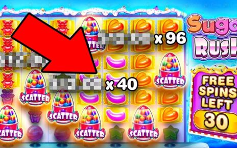 INSANE Sugar Rush Bonus Buy | ONLINE SLOTS | ONLINE CASINO