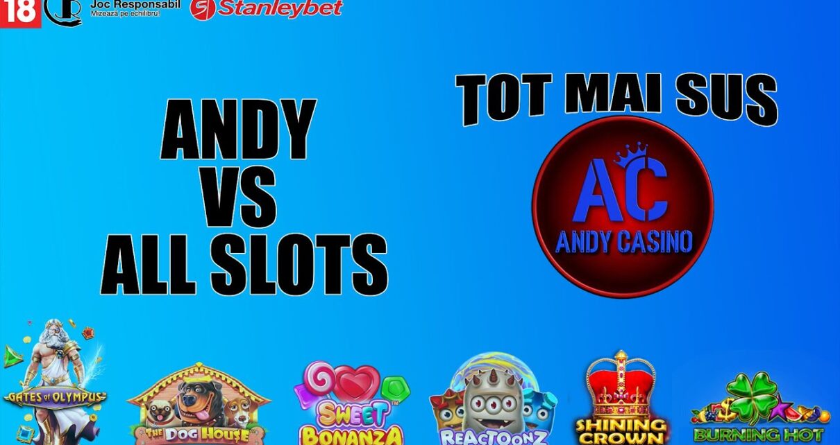 ?LIVE ?ANDY CASINO NR.860?ANDY VS ALL SLOTS PE STANLEYBET-HAI CU CASTIGURILE!??TOT MAI SUS!?