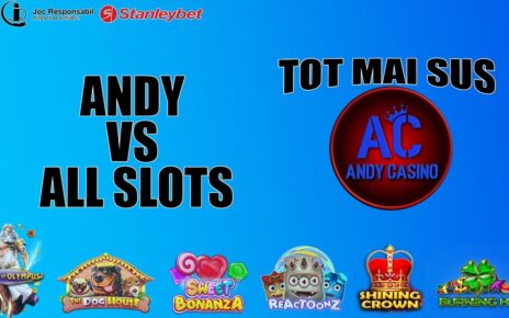 ?LIVE ?ANDY CASINO NR.860?ANDY VS ALL SLOTS PE STANLEYBET-HAI CU CASTIGURILE!??TOT MAI SUS!?