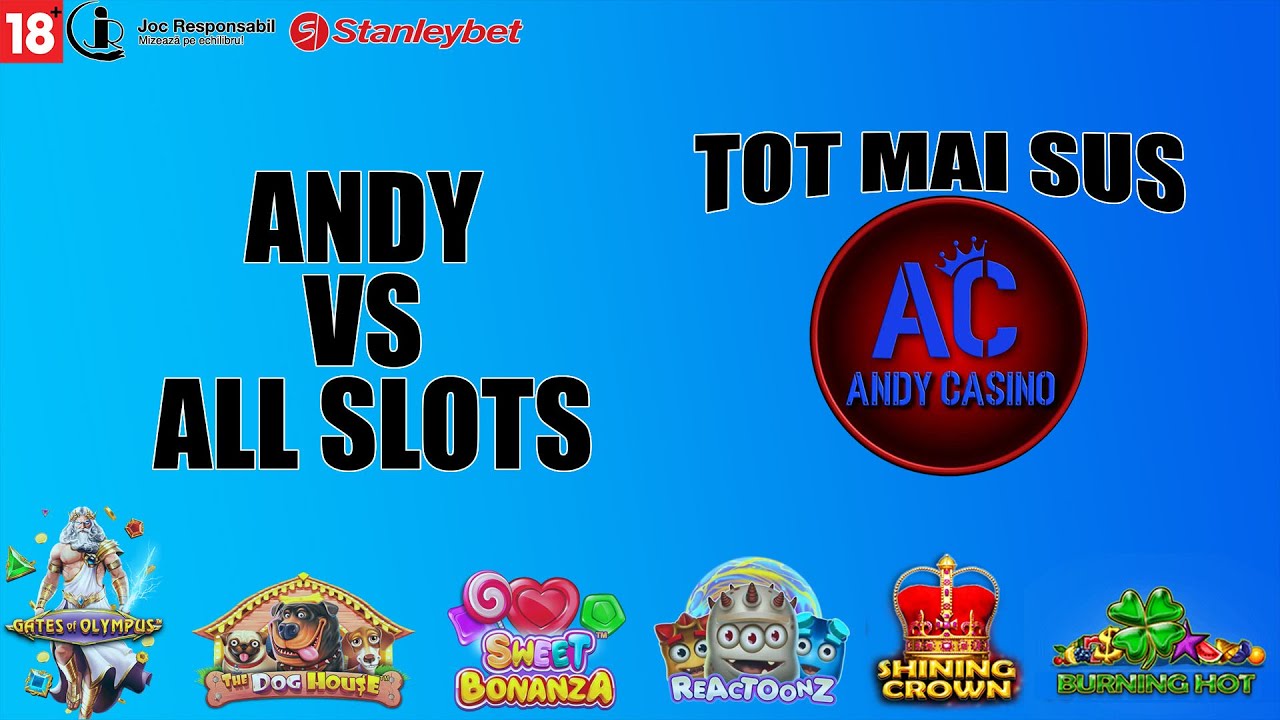 ?LIVE ?ANDY CASINO NR.860?ANDY VS ALL SLOTS PE STANLEYBET-HAI CU CASTIGURILE!??TOT MAI SUS!?