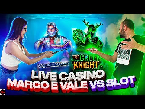 LIVE CASINO con MARCO e VALE sulle SLOT ONLINE – Spinnata domenicale –  LIVE  N° 123