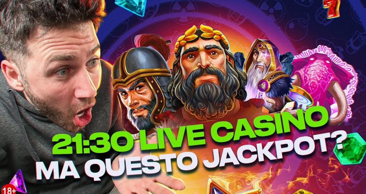 ? LIVE CASINO ore 21:30 – MIKE esplora le SLOT ONLINE in cerca di JACKPOT ITALIA nr: 1095 ? LIVE CASINO ore 21:30 – MIKE esplora le SLOT ONLINE in cerca di JACKPOT ITALIA nr: 1095