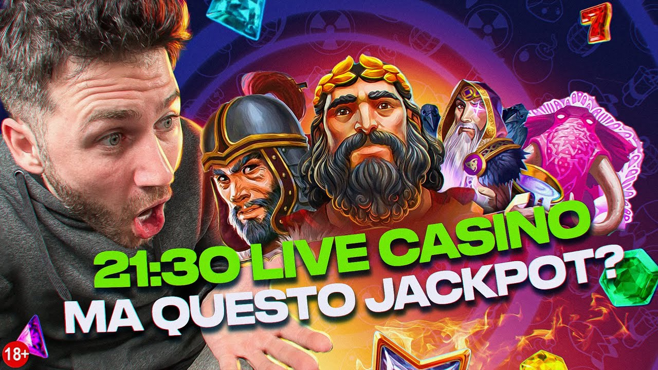 ? LIVE CASINO ore 21:30 - MIKE esplora le SLOT ONLINE in cerca di JACKPOT ITALIA nr: 1095