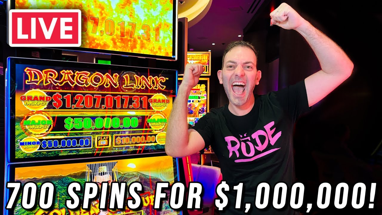 ? LIVE MASSIVE $125/Bet WIN! ? $1,000,000 Dragon Link!