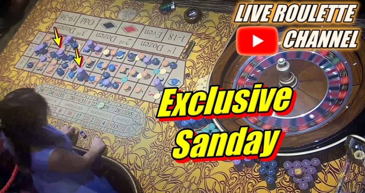 ? LIVE ROULETTE |? Exclusive Sanday In Las Vegas Casino ? BIG Betting Session ✅ 2023-08-13