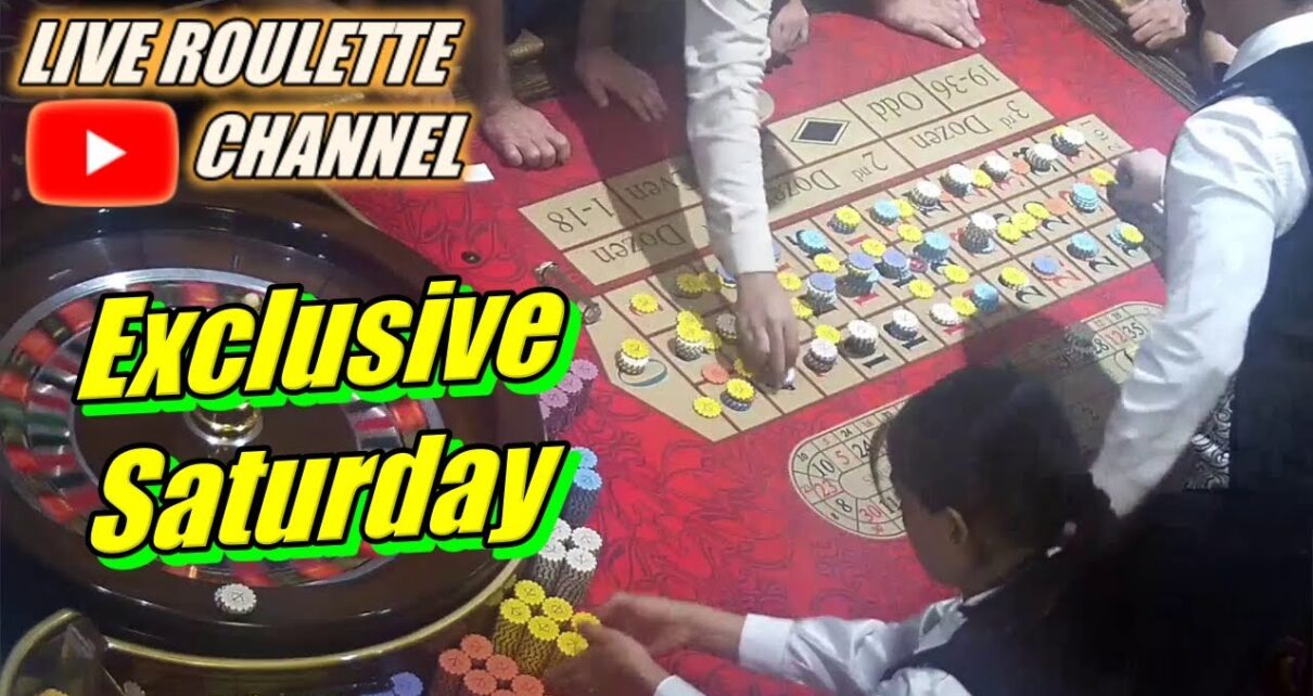 ? LIVE ROULETTE |? Exclusive Saturday In Fantastic Las Vegas Casino ? Lots of Betting ✅ 2023-08-12