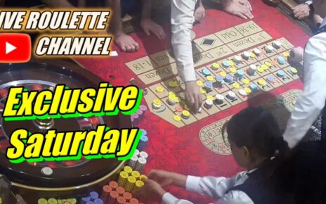 ? LIVE ROULETTE |? Exclusive Saturday In Fantastic Las Vegas Casino ? Lots of Betting ✅ 2023-08-12