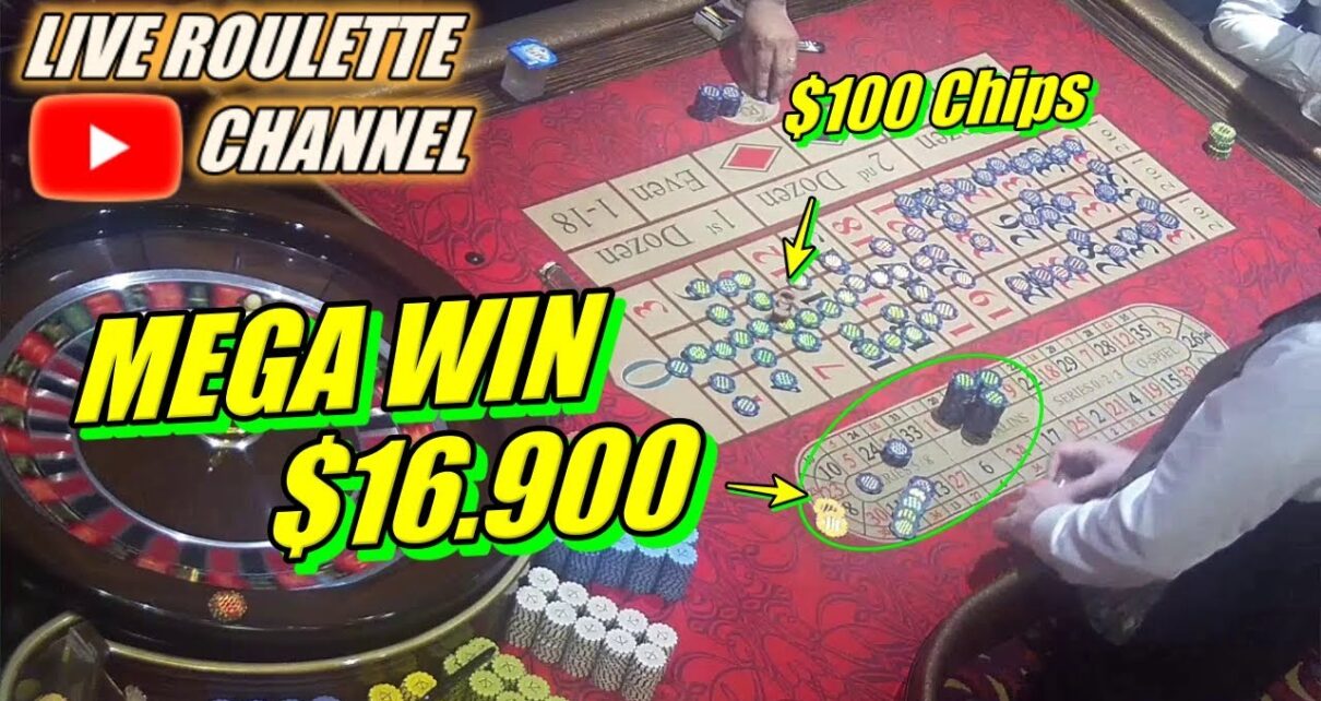 ?LIVE ROULETTE | ? MEGA WIN ?16.900 In Las Vegas Casino ? 0 Chips Inside ✅ 2023-08-14