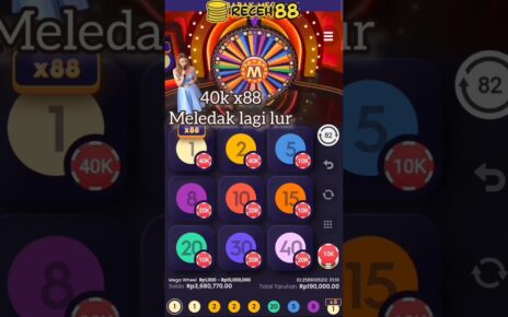 MEGA WHEEL || MEGA WHEEL JACKPOT X500 || LIVE CASINO || CASINOS INDONESIA