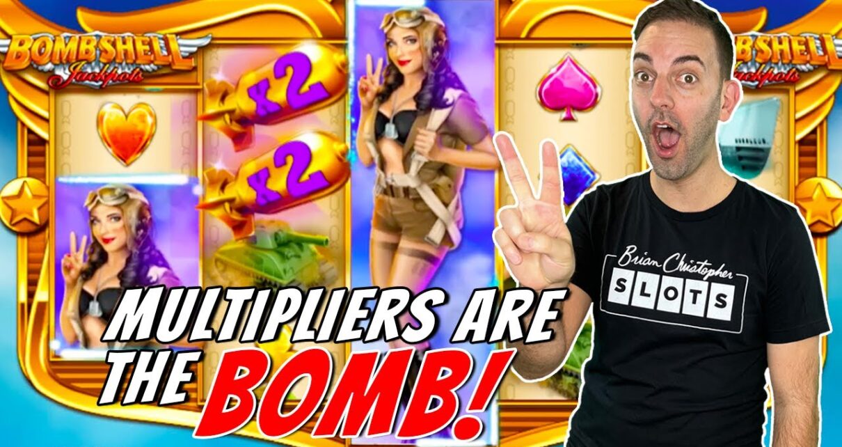 MULTIPLIERS Are the BOMB ? Bombshell Jackpots ⫸ Chumba Casino