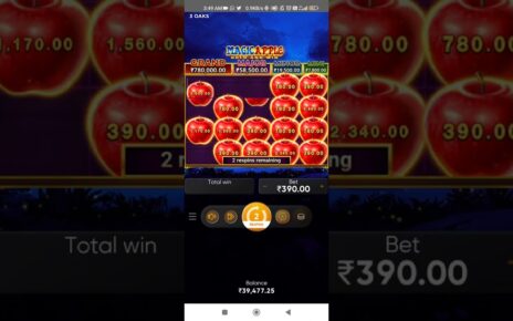 Magic apple big jackpot win in online casino games(2)