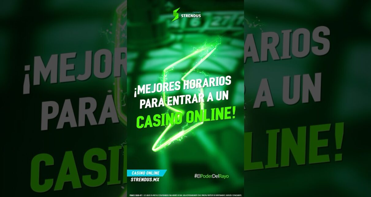 Mejores horarios para jugar en un casino online