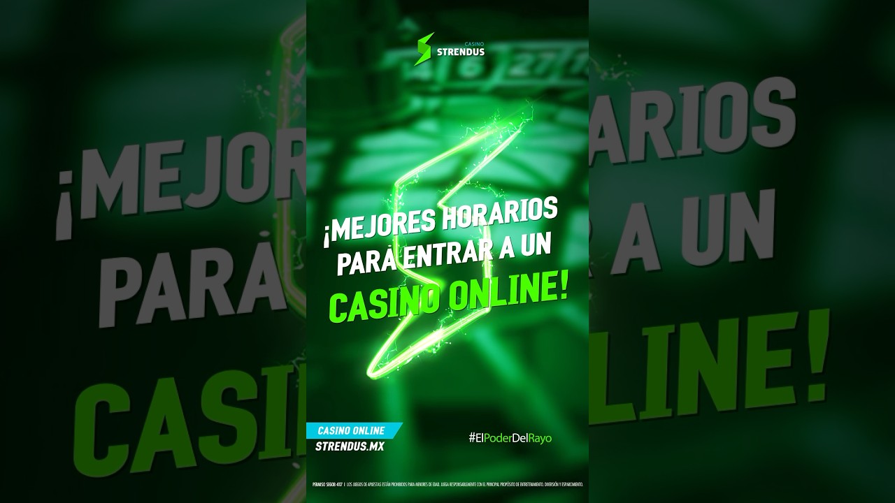 Mejores horarios para jugar en un casino online