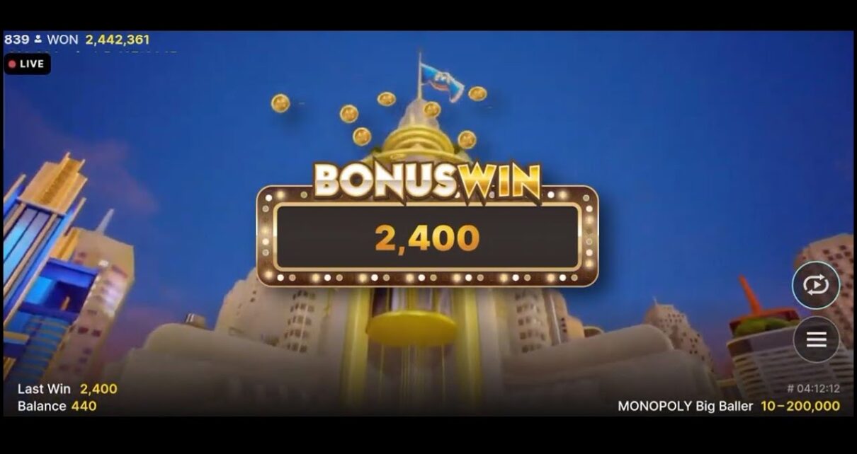 Monopoly Big Baller Bonus Game | Online Casino