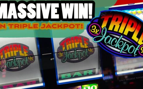 My BIGGEST WIN EVER on Triple Jackpot! ?  High Limit Slots at Aria Las Vegas ⭐️