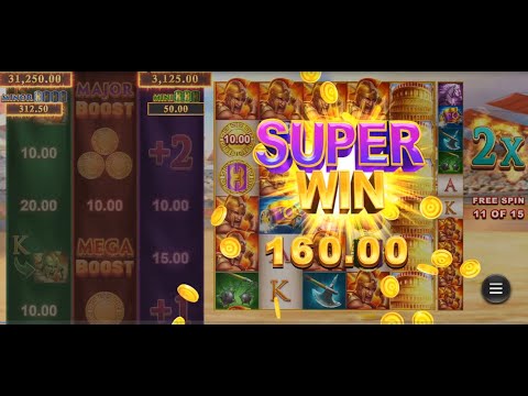 My victory in online casino slot machine