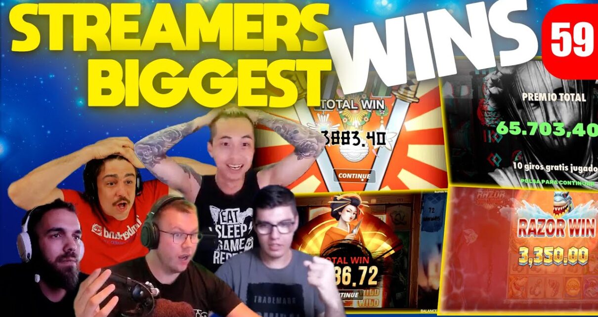 NEW TOP 5 STREAMERS BIGGEST WINS/2023
