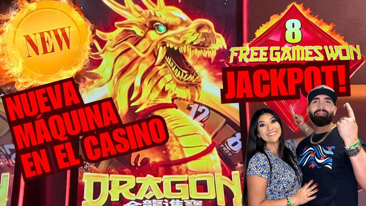 ? NUEVA MAQUINA PAGÓ JACKPOT CON SOLO 8 JUEGOS EN EL CASINO ! DRAGON JIN LONG JIN BAO