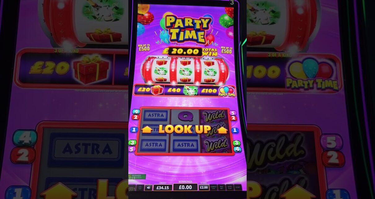 New Slot ? £500 Jackpot Party Time ? Bonus