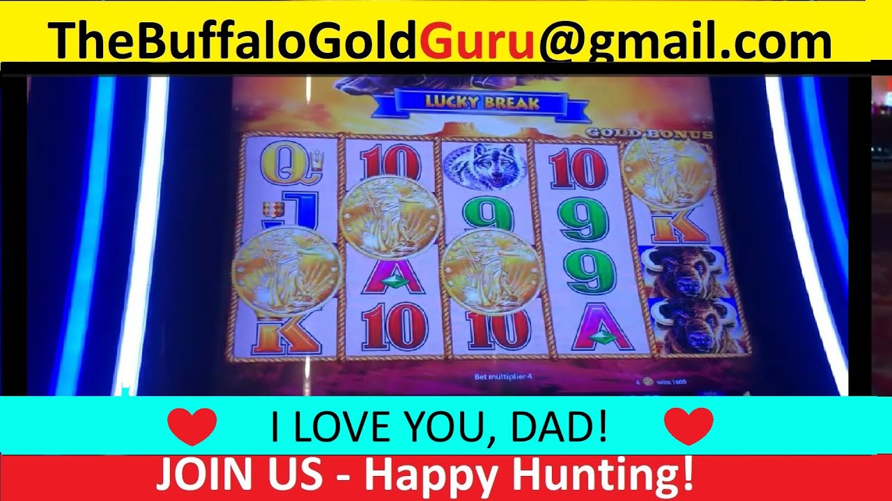 Oklahoma trip with ❤️Papa Guru❤️ to Winstar Casino.  4 COINS, Bonuses, etc. on BUFFALO GOLD #slots