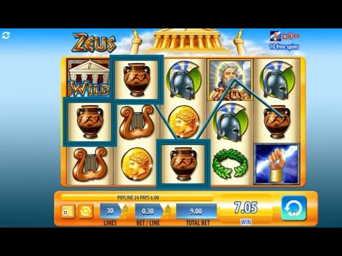 Online Casino Zeus Slot Machine Gambling