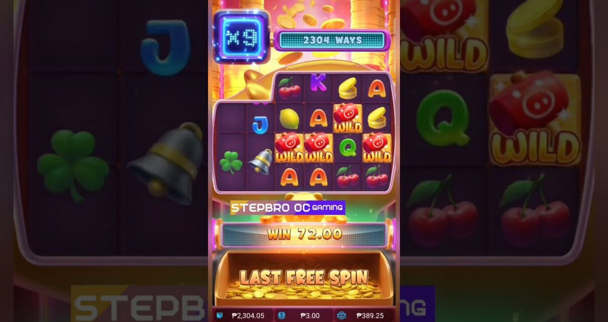 PG Soft Lucky Piggy: Online Casino Slots Game Big Win | Bet 3 Low Bet Slot Wins