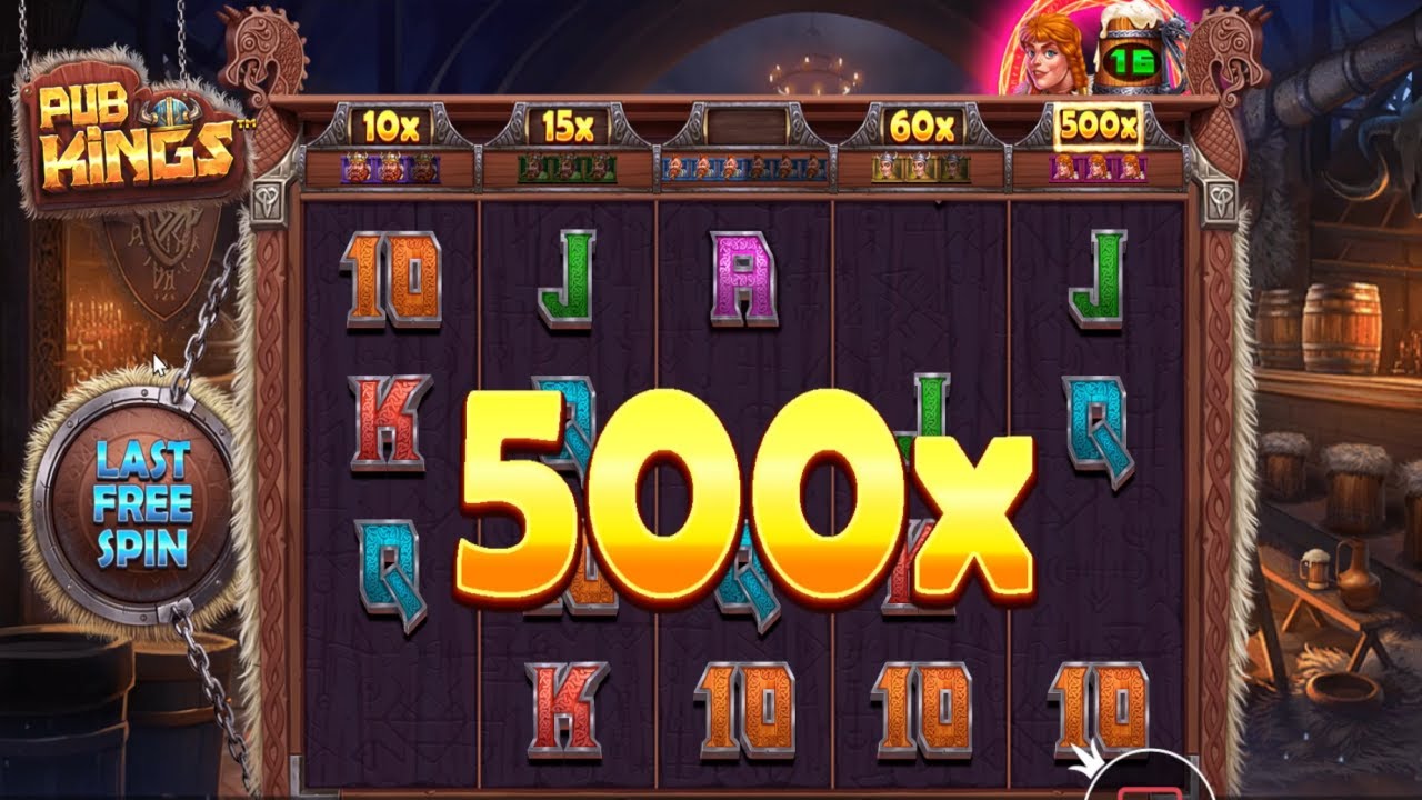 PUB KINGS 500 X MAX MULTIPLIER AWESOME WIN BONUS BUY ONLINE CASINO ONLINE SLOT