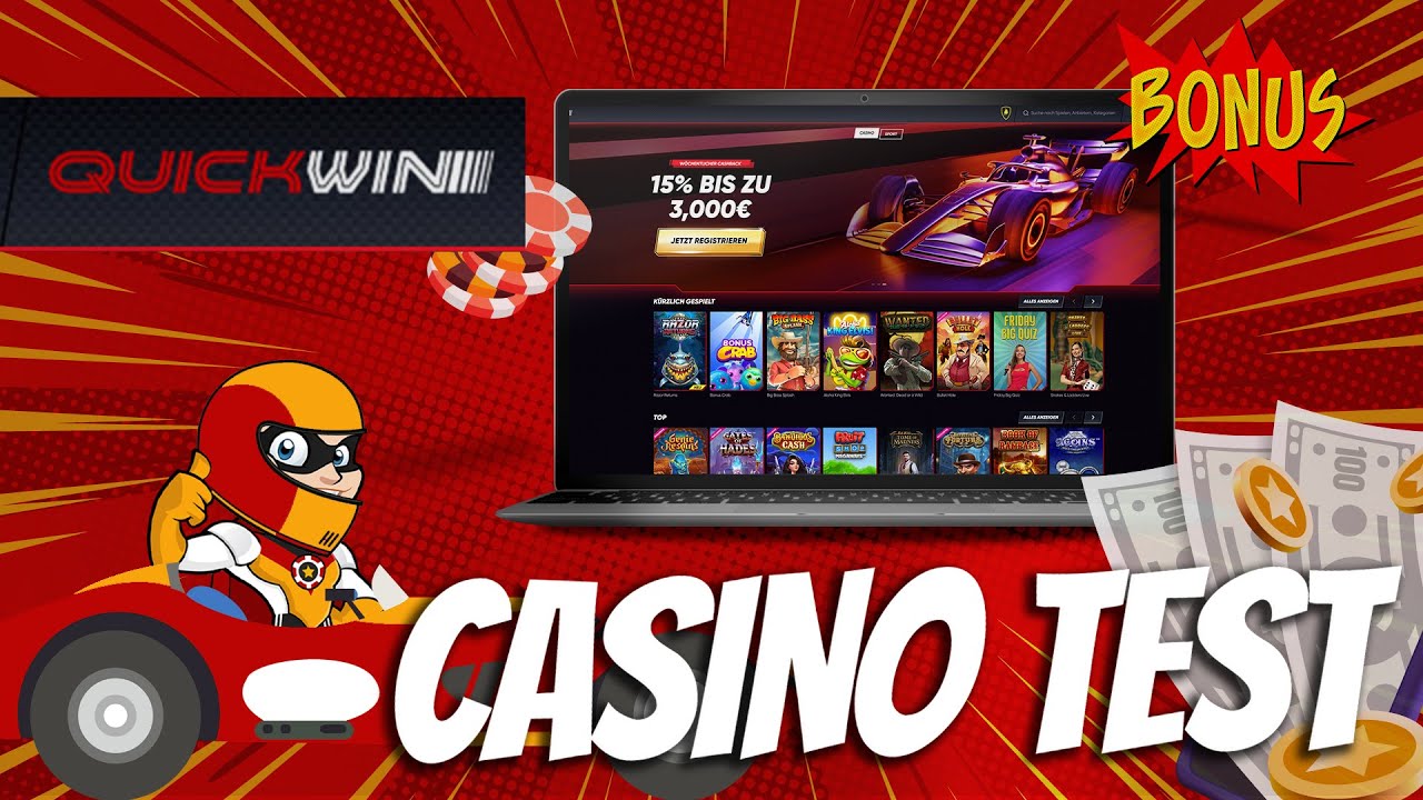 Quickwin Casino Test | Wir testen die besten Online Casinos ??