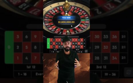 Roshtein hits 17 in Roulette and wins 1.8mil. Check casino bonuses in comments.  #bigwin #roshtein