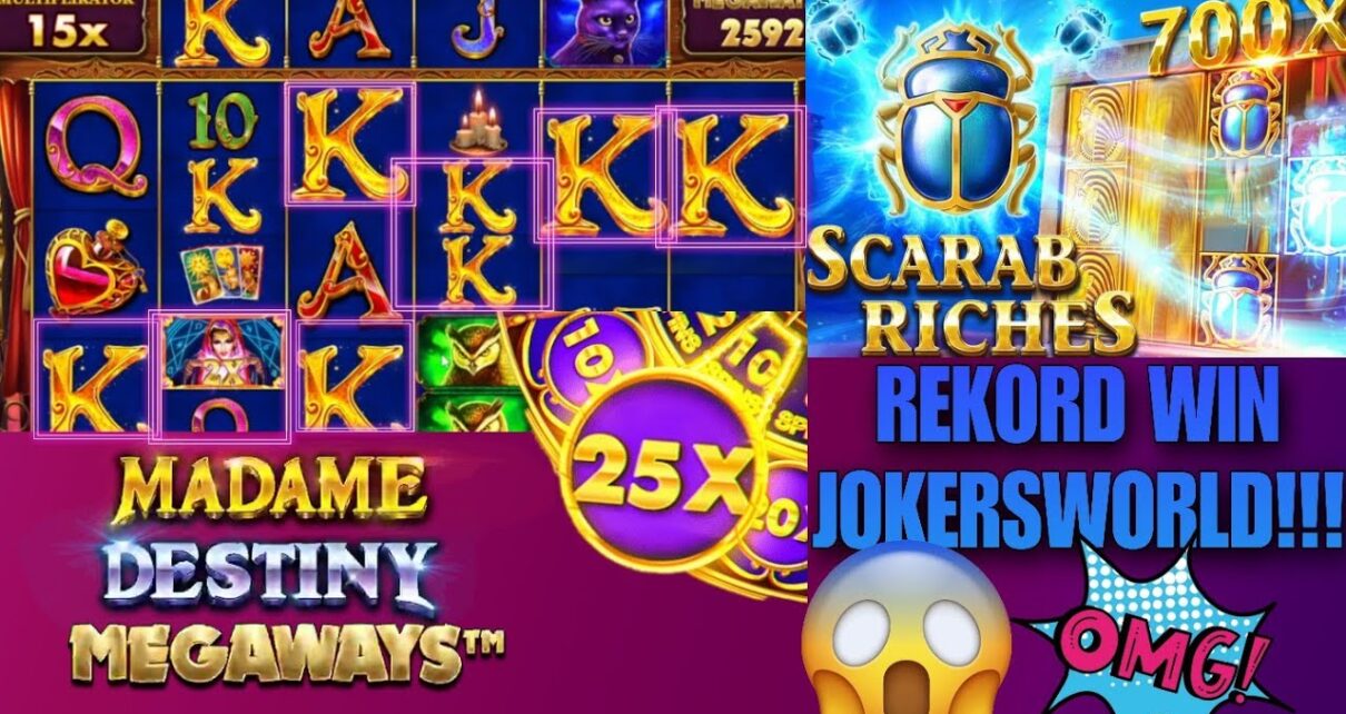 ?SCARAB & MADAME DESTINY ESKALATION!!??Online Casino [GER/ENG] [18+] ?Jokersworld