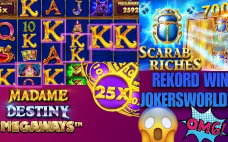 ?SCARAB & MADAME DESTINY ESKALATION!!??Online Casino [GER/ENG] [18+] ?Jokersworld