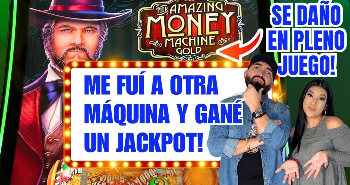 SE DAÑO LA MAQUINA EN PLENO BONOS ! NOS FUIMOS A OTRA Y GANAMOS UN BUEN PREMIO !