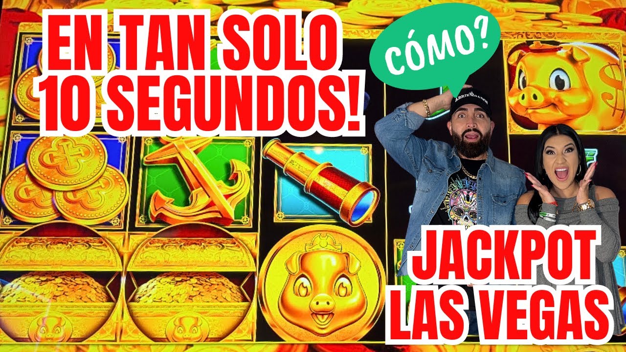 ⭐️ SERÁ POSIBLE? EN TAN SOLO 10 SEGUNDOS GANAMOS UN JACKPOT EN LAS VEGAS !