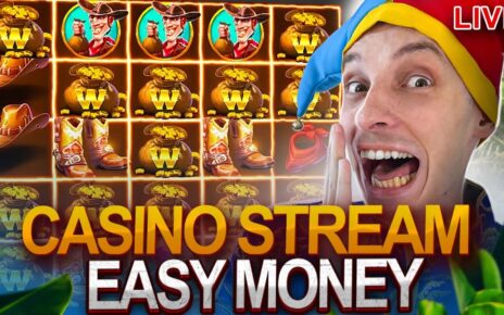 SLOTS LIVE ? EASY MONEY Big Wins Casino Stream with mrBigspin