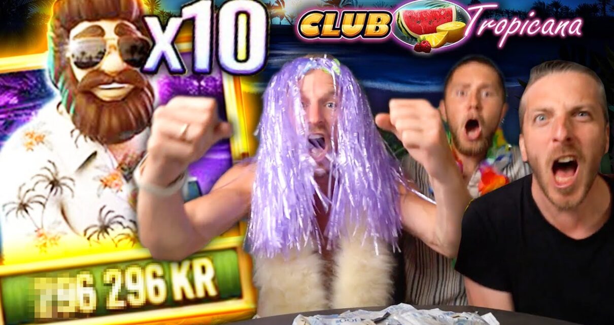 STÖRSTA TRÄFFEN NÅGONSIN!!! (Club tropicana på Frank & Fred Casino)